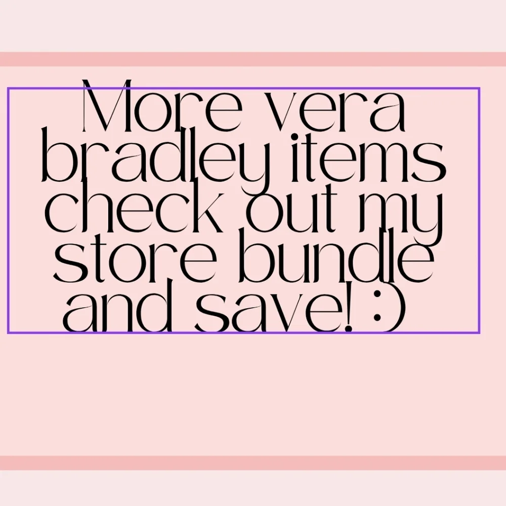 Vera Bradley stylish functional
